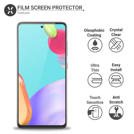 Olixar Samsung Galaxy A52 Privacy Flim Screen Protectors - 2 Pack
