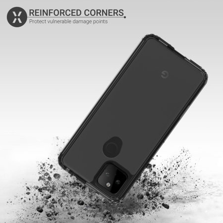 Olixar NovaShield Google Pixel 5a Protective Bumper Case - Black