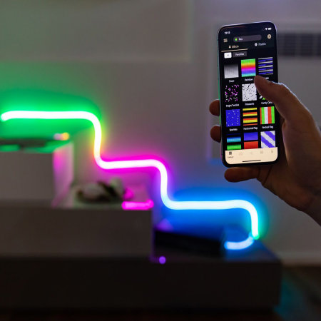Twinkly Flex Smart App-Controlled RGB 2m Flexible Lights & AU Adapter