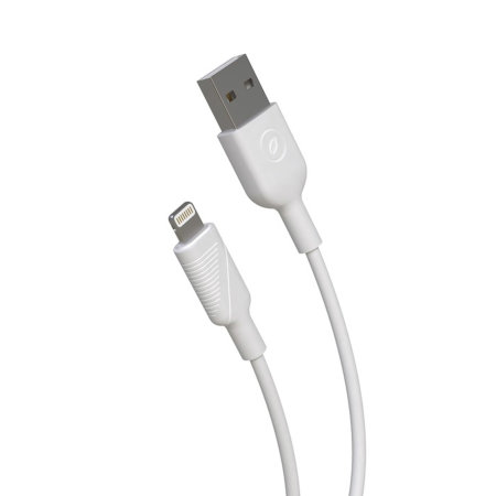 Muvit For Change Eco-Friendly USB A To Lightning Cable 1.2M - White