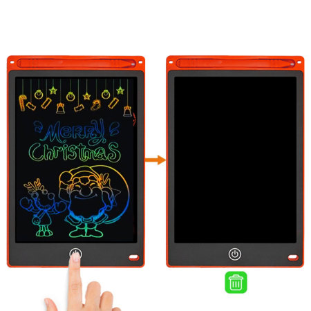 Aquarius LCD Screen Digital Writing & Drawing Tablet - 8.5" - Black