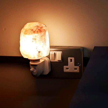 Natural Therapeutic Himalayan Rock Salt Plug in Lamp