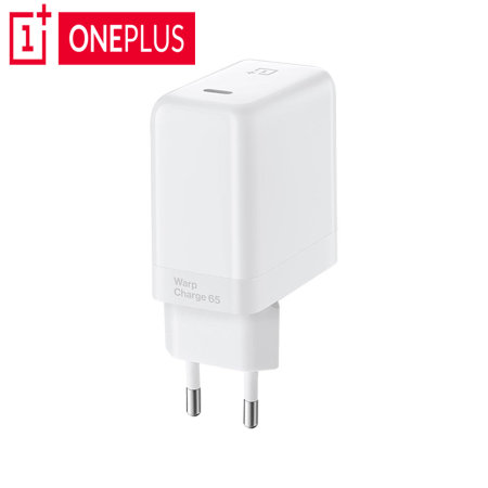 Official OnePlus 9 Pro Warp Charge 65W Fast USB-C Wall Charger - White