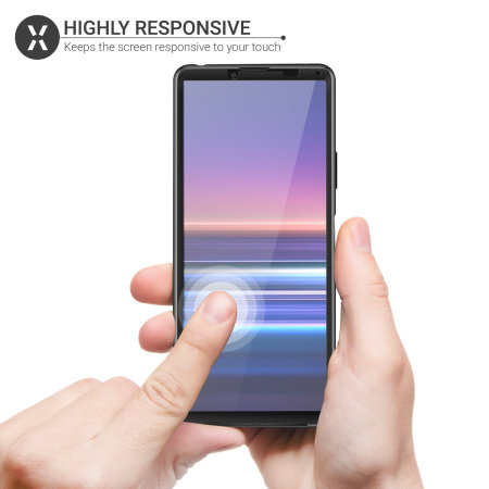 Olixar Sony Xperia 10 III Full Cover Tempered Glass Screen Protector