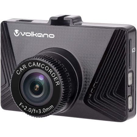 Volkano Suburbia Series VK-10007-BK 720P Car Dash Camera - Black