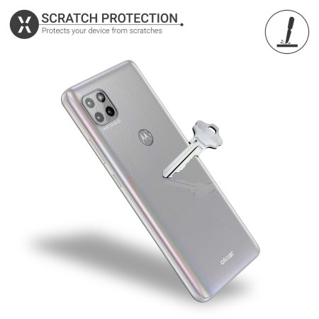 Olixar Ultra-Thin Motorola One 5G Ace Case - 100% Clear