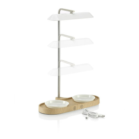 Auraglow LED Indoor Hydroponic Plant & Herb Kitchen Grow Light - White