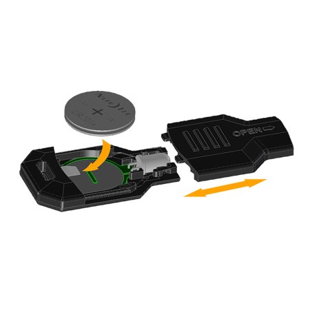 Nite Ize Radiant Squeeze LED Key Chain Flashlight With S-Biner - Black