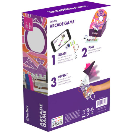LittleBits Hall Of Fame 2 in 1 Pinball & Catapult Arcade Game Kit