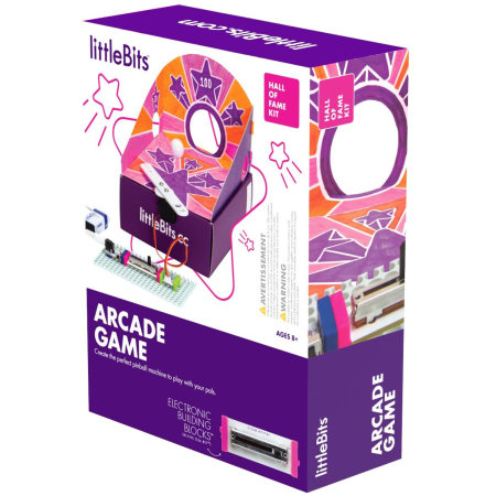LittleBits Hall Of Fame 2 in 1 Pinball & Catapult Arcade Game Kit