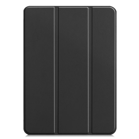 Olixar Leather-style iPad Pro 12.9" 2020 4th Gen. Folio Case - Black