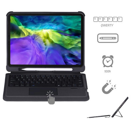 4Smarts iPad Pro 11" 2018 1st Gen. Keyboard Case With Pencil Holder