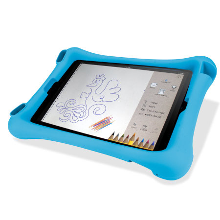 Olixar Big Softy iPad Air 2 9.7" 2014 2nd Gen. Tough Kids Case - Blue