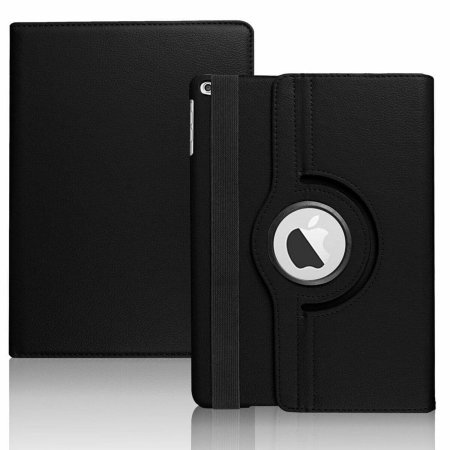 iPad Pro 9.7" 2016 1st Gen. 360° Rotation Stand Flip Case - Black