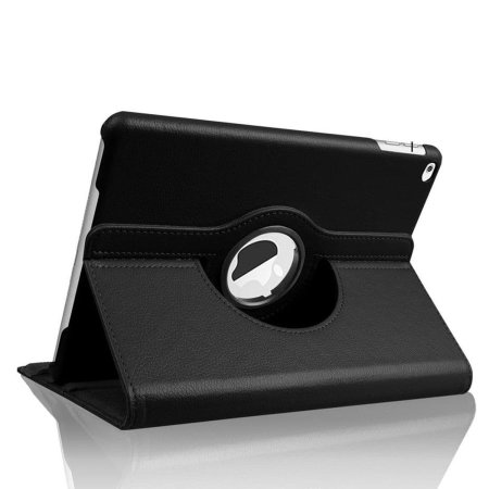 iPad Air 2 9.7" 2014 2nd Gen. 360° Rotation Stand Flip Case - Black