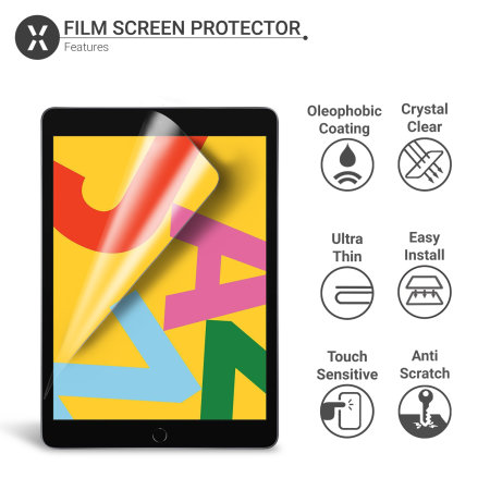 Olixar iPad 10.2" 2020 8th Gen. Film Screen Protector - 2 Pack