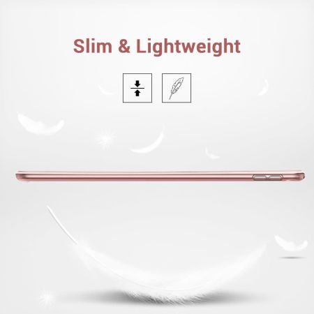 Sdesign iPad 10.2" 2020 8th Gen. Soft Silicone Case - Rose Gold