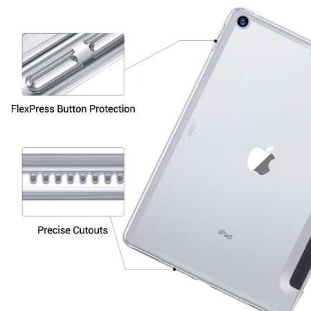 Sdesign iPad 10.2" 2019 7th Gen. Transparent Cover Case - Clear