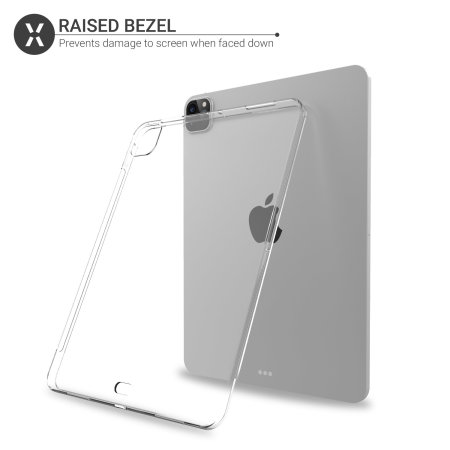 Olixar Flexishield iPad Pro 12.9" 2020 4th Gen. Ultra-Thin Case- Clear