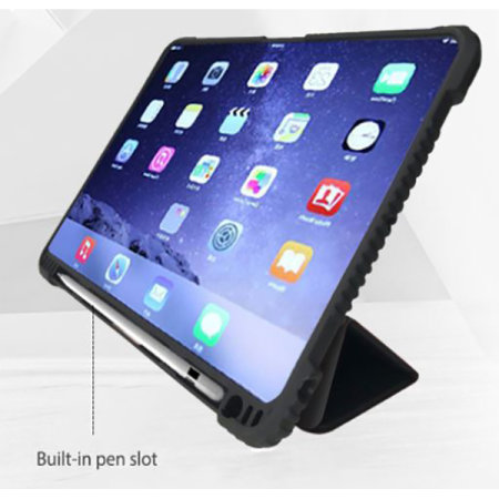 Devia iPad 10.2" 2019 7th Gen. ShockProof Protective Fold Case - Black