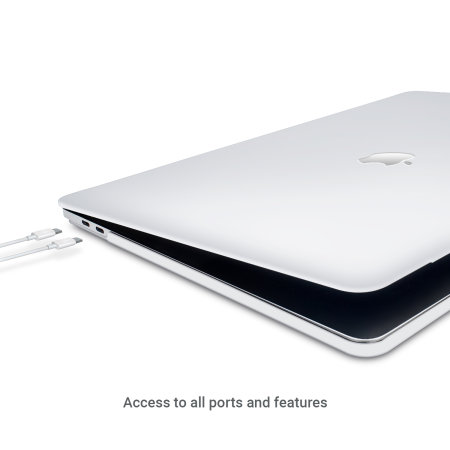 Olixar ToughGuard MacBook Pro 13 Inch 2019 Hard Shell Case - Clear