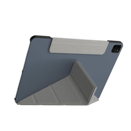 SwitchEasy Origami iPad Pro 11" 2021 3rd Gen. Leather Folio Case - Blue