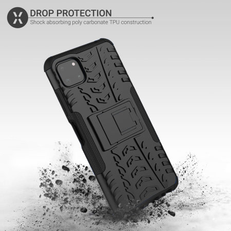 Olixar Armourdillo Samsung Galaxy A22 5G Protective Case - Black