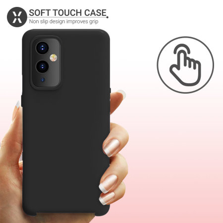 Olixar Oneplus 9 Soft Silicone Case - Black