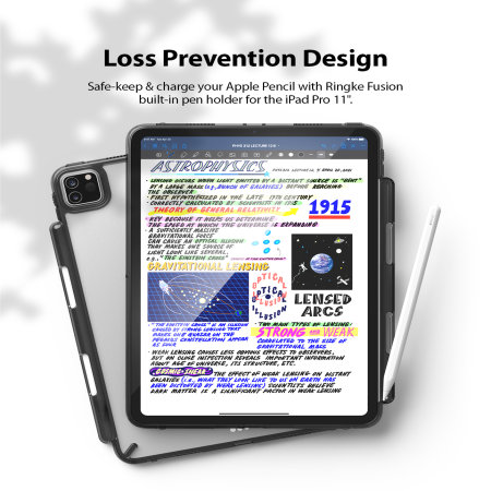 Ringke Fusion X iPad Pro 11" 2018 1st Gen. Protective Case - Black