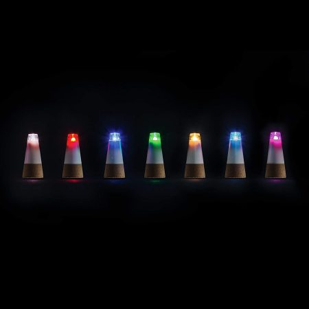 Suck Multicolour Rechargeable USB Cork Shaped Bottle Light