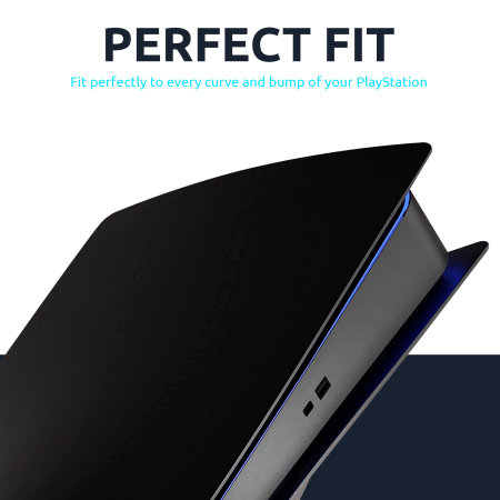 Olixar PS5 Disc Edition Faceplates - Black