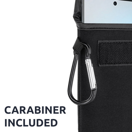 Olixar Neoprene Universal Smartphone Pouch with Card Slot - Black