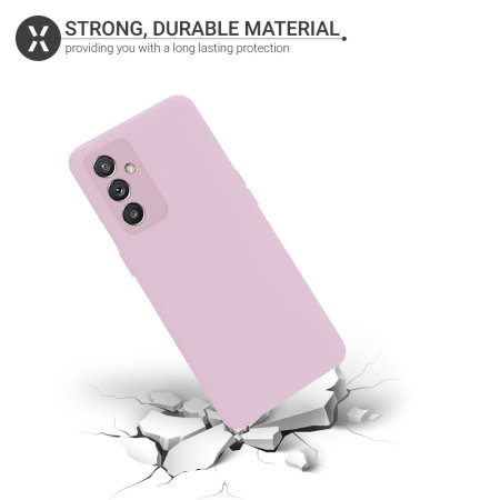 Olixar Samsung Galaxy Quantum 2 Soft Silicone Case - Pastel Pink