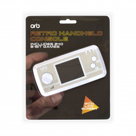 ThumbsUp Retro Handheld Games Console With 200 Games - Grey