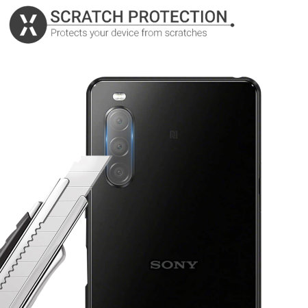 Olixar Sony Xperia 10 III Tempered Glass Camera Protectors - Twin Pack