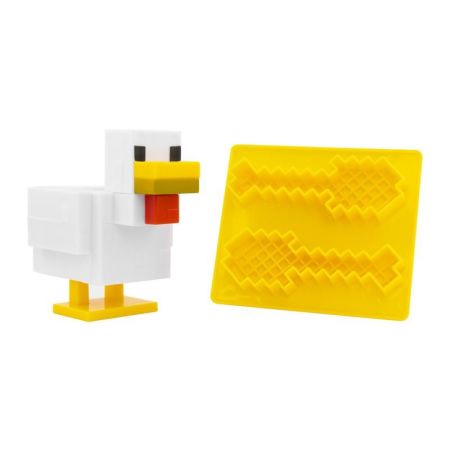 Paladone Minecraft Themed Chicken Egg Cup And Toast Cutter V2