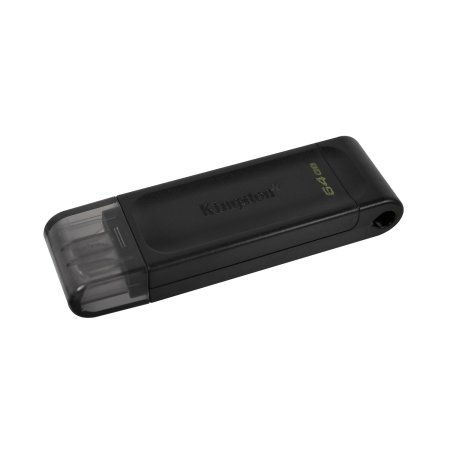 Kingston DT70 64GB USB-C Pendrive - Black