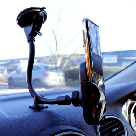 Olixar Universal Long Arm Smartphone Windscreen Car Phone Holder