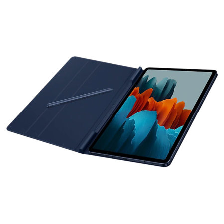 Official Samsung Galaxy Tab S7 Book Cover Case - Navy