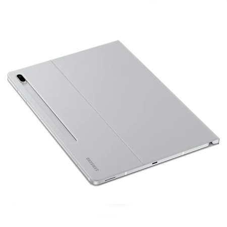 Official Samsung Galaxy Tab S7 FE Book Cover Case - Dark Grey