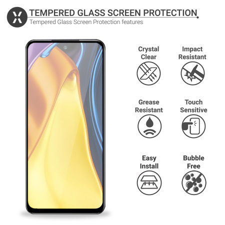 Olixar Xiaomi Poco M3 Pro 5G Tempered Glass Screen Protector