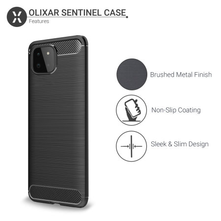 Olixar Sentinel Samsung Galaxy A22 5G Case and Glass Screen Protector
