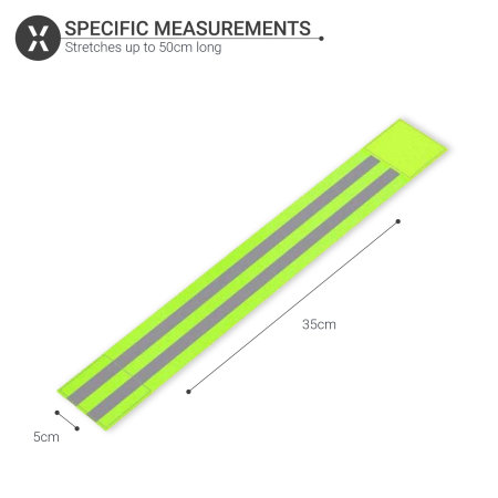 Olixar High-Visibility Adjustable Reflective Running Armband Strap