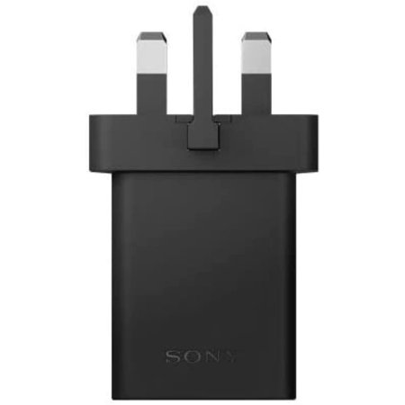 Official Sony 30W Fast Mains Charger & 1m USB-C Cable - UK - Black