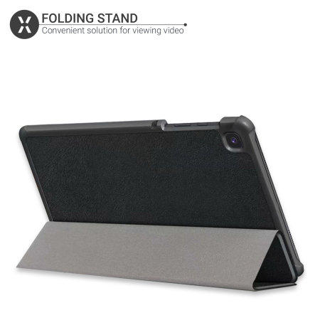 Olixar Leather-Style Samsung Galaxy Tab A7 Lite Case - Black