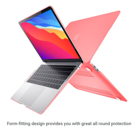 Olixar MacBook Air 13 Inch 2020 Protective Case - Matte Pink