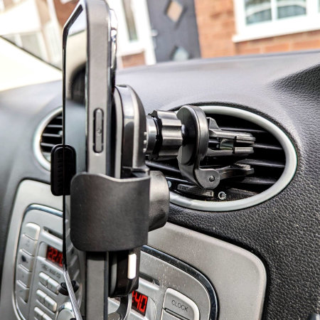 Olixar 15W Wireless Charging Windscreen & Dash Car Phone Holder - Black