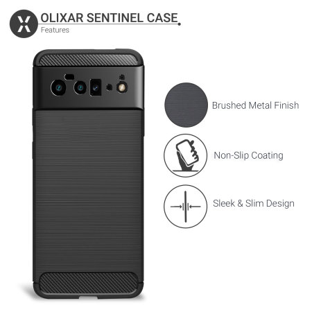 Olixar Sentinel Case & Glass Screen Protector - For Google Pixel 6 Pro