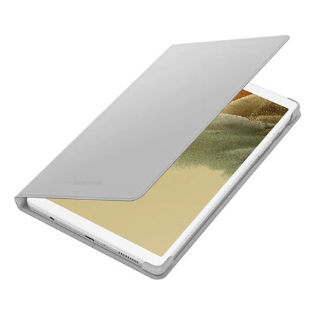 Official Samsung Galaxy Tab A7 Lite Book Cover Case - Silver