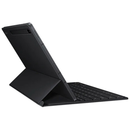 Official Samsung Galaxy Tab S7 FE QWERTZ Keyboard Case - Black